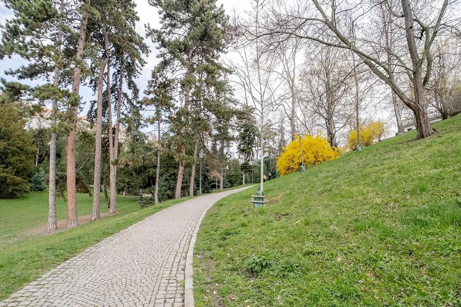 프라하 Blueground Vrsovice Near Park Peaceful Area Prg-6 아파트 체코